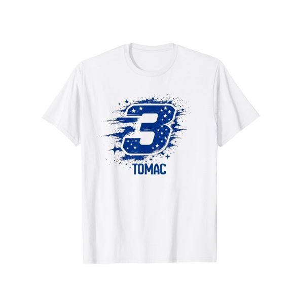 Eli Tomac ET3 USA 2025 Motorcross & Supercross Merchandise T-Shirt Adult Medium. - Picture 1 of 1